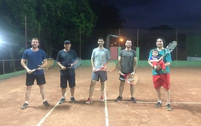 Renovação da Nossa Quadra de Tênis